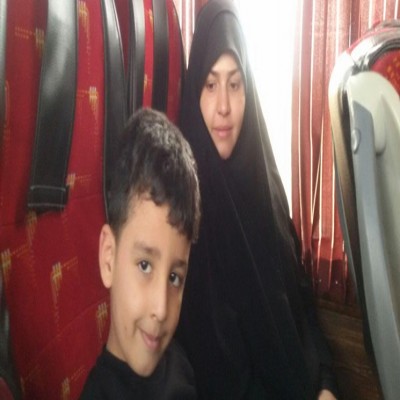 5 ساله‌ای که 5 بار زائر اربعین شد