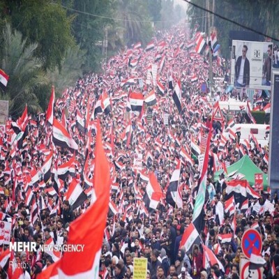 بازتاب تظاهرات میلیونی مردم عراق در رسانه های جهان